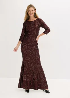 Online Vestido de lentejuelas con escote en la espalda Mujer Vestidos|Ropa Elegante