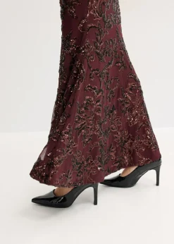 Online Vestido de lentejuelas con escote en la espalda Mujer Vestidos|Ropa Elegante