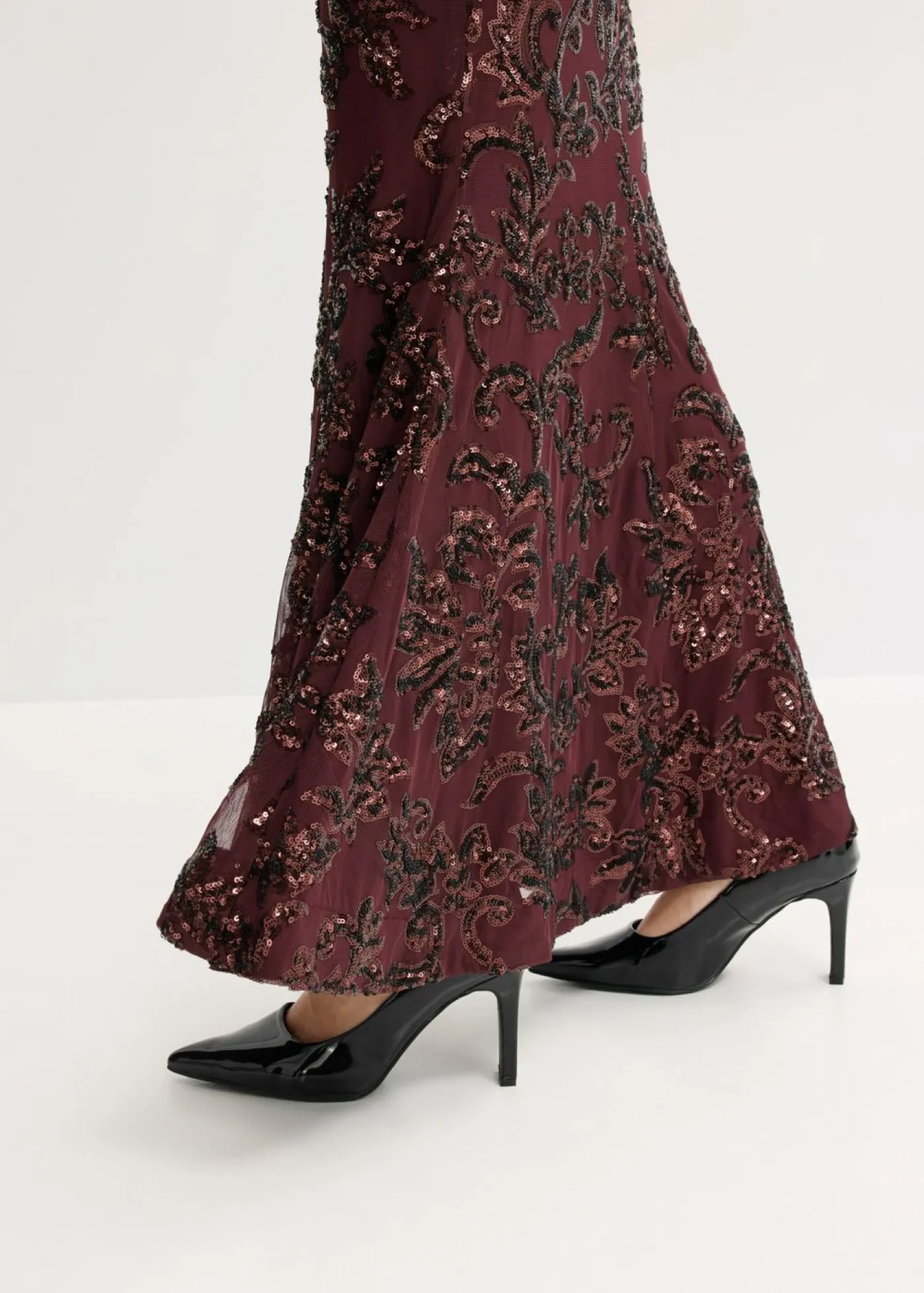 Online Vestido de lentejuelas con escote en la espalda Mujer Vestidos|Ropa Elegante