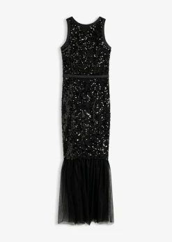Best Vestido de lentejuelas con volante Mujer Vestidos|Ropa Elegante