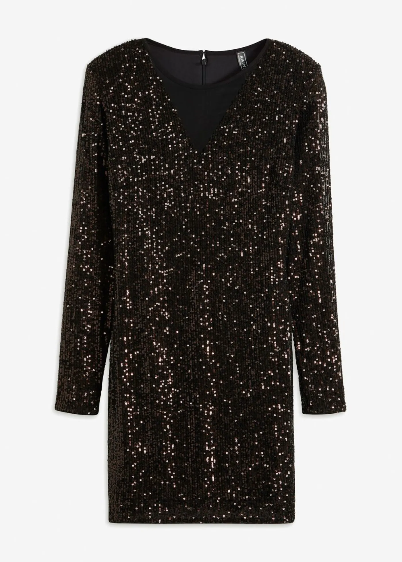 Best Vestido de lentejuelas con hombreras Mujer Vestidos