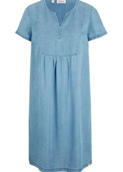 Clearance Vestido de lyocell Mujer Vestidos|Novedades