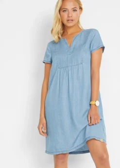 Clearance Vestido de lyocell Mujer Vestidos|Novedades