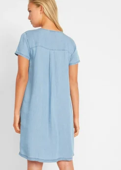 Clearance Vestido de lyocell Mujer Vestidos|Novedades