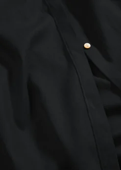 New Vestido de mezcla de lino y viscosa con bolsillos Mujer Vestidos|Novedades