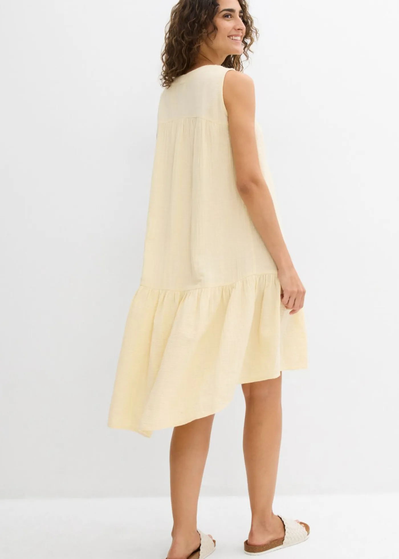 Discount Vestido de muselina ligera Mujer Vestidos
