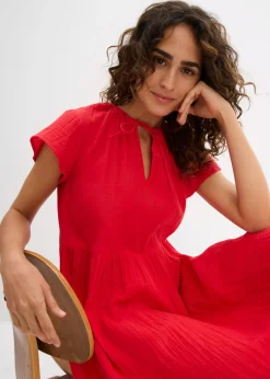 Sale Vestido de muselina suave Mujer Vestidos