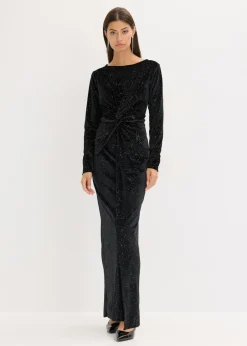 Online Vestido de noche con brillo Mujer Vestidos|Ropa Elegante