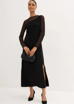Vestido de noche con encaje Mujer Tallas Pequeñas|Vestidos