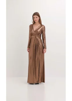 Sale Vestido de noche de punto fino con brillo Mujer Vestidos|Ropa Elegante