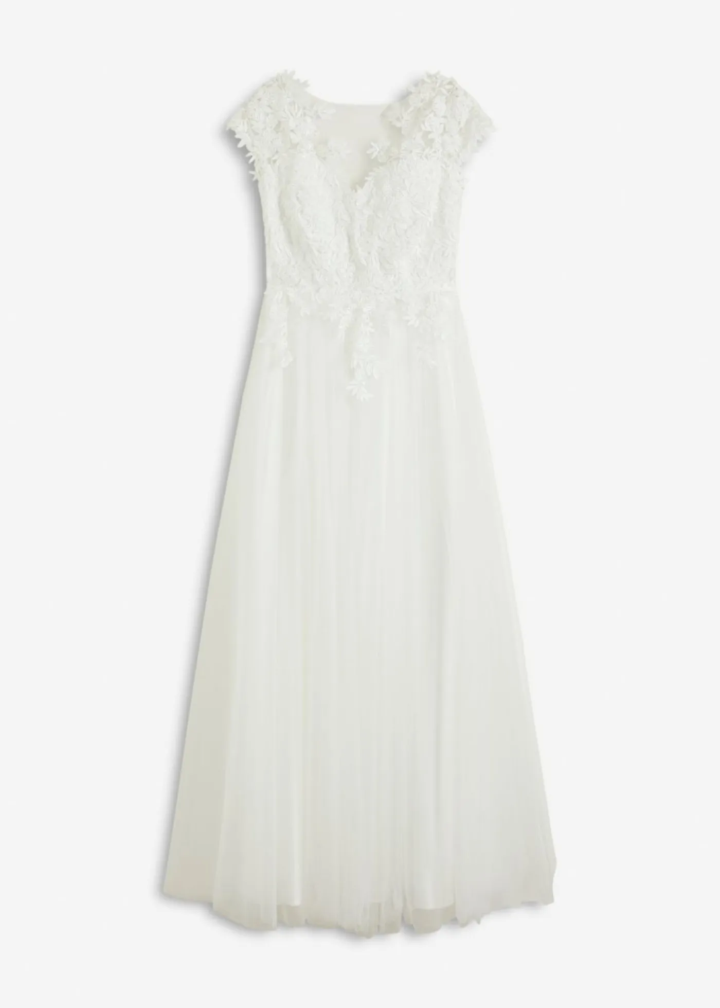 Vestido de novia de tul con encaje Mujer Vestidos