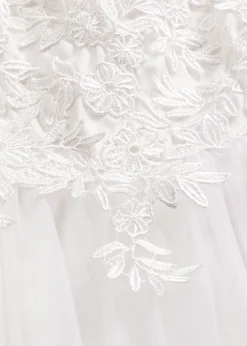 Vestido de novia de tul con encaje Mujer Vestidos