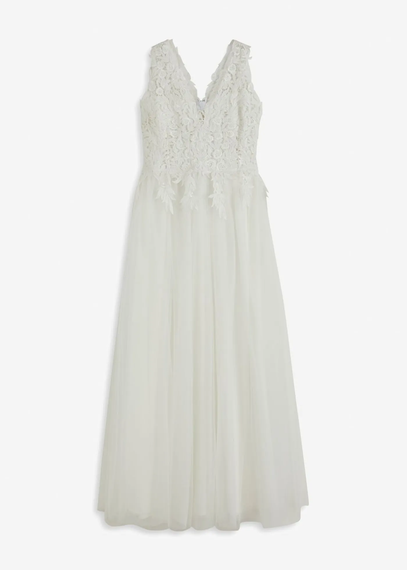 Clearance Vestido de novia de tul y encaje Mujer Vestidos|Tallas Pequeñas