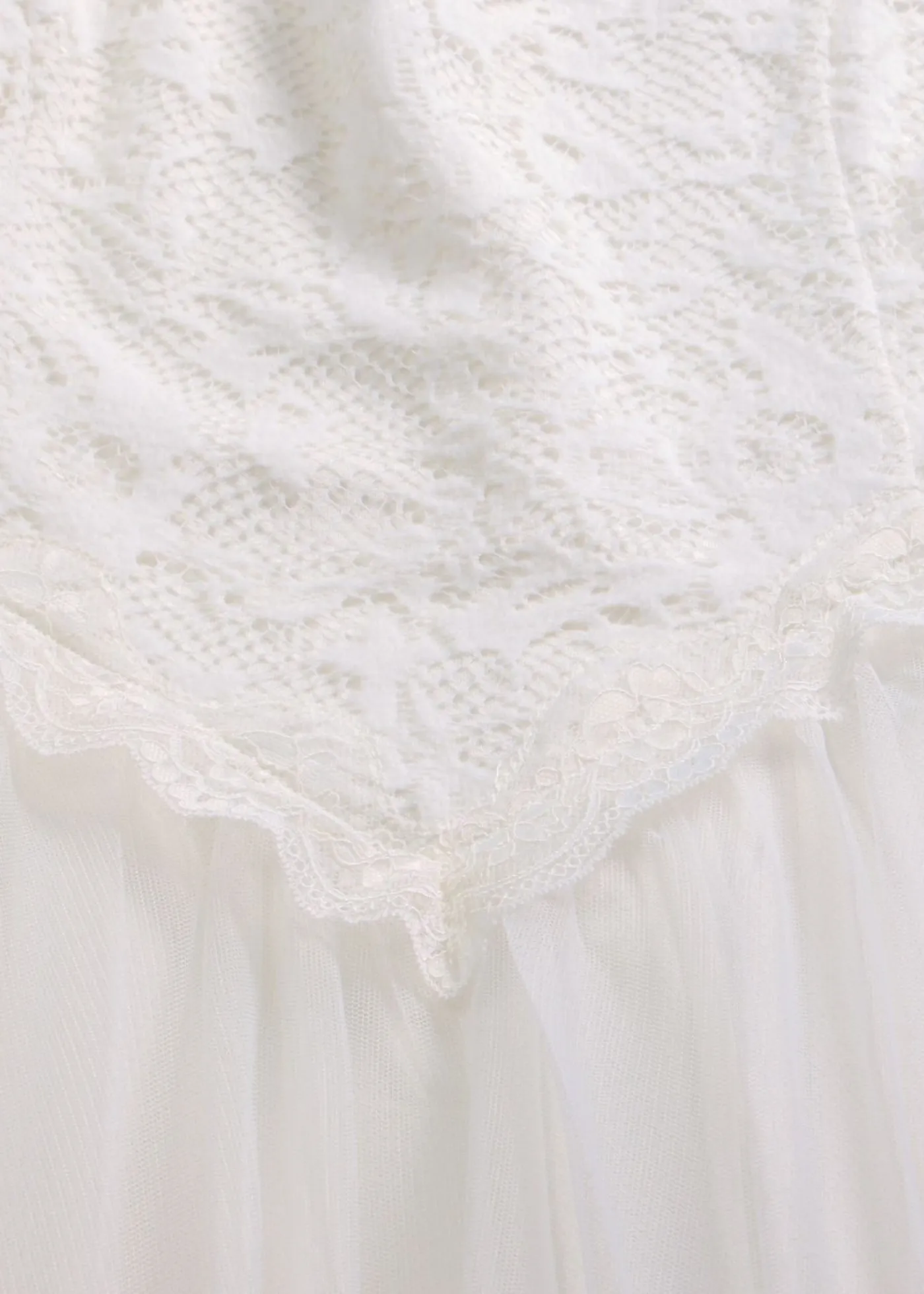 Hot Vestido de novia de tul y encaje Mujer Vestidos
