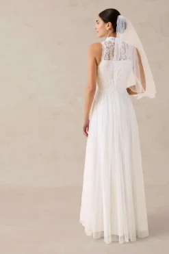 Hot Vestido de novia de tul y encaje Mujer Vestidos