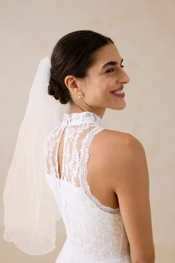Hot Vestido de novia de tul y encaje Mujer Vestidos