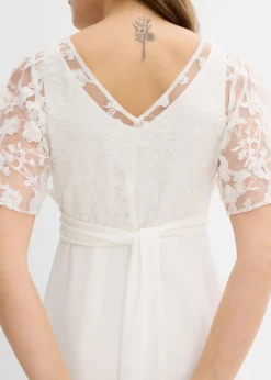 New Vestido de novia premamá 2 en 1 con función de lactancia Mujer Premamá