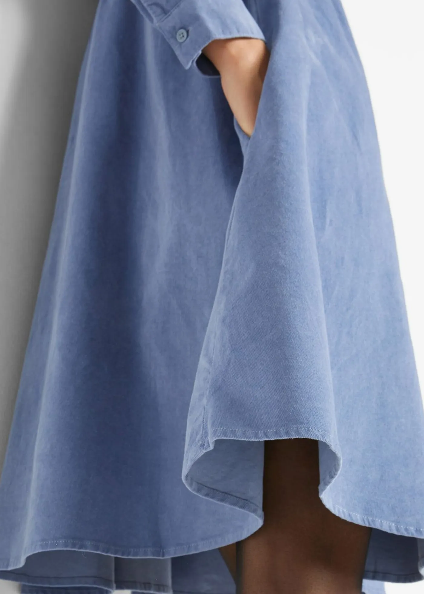 Vestido de pana de algodón Mujer Vestidos