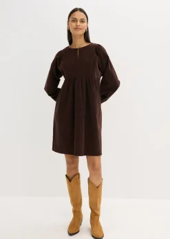 Clearance Vestido de pana de algodón Mujer Vestidos