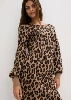 New Vestido de punto Mujer Vestidos|Tallas Pequeñas