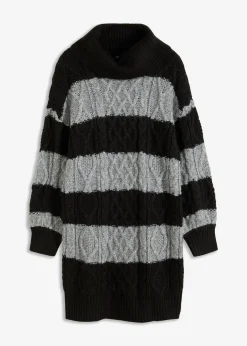 Discount Vestido de punto a rayas Mujer Vestidos|Ropa De Punto