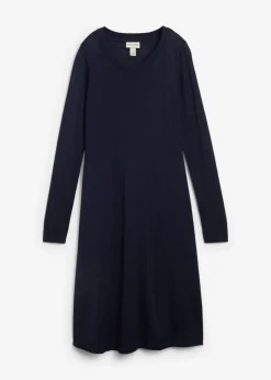 Outlet Vestido de punto acampanado Mujer Básicos|Vestidos