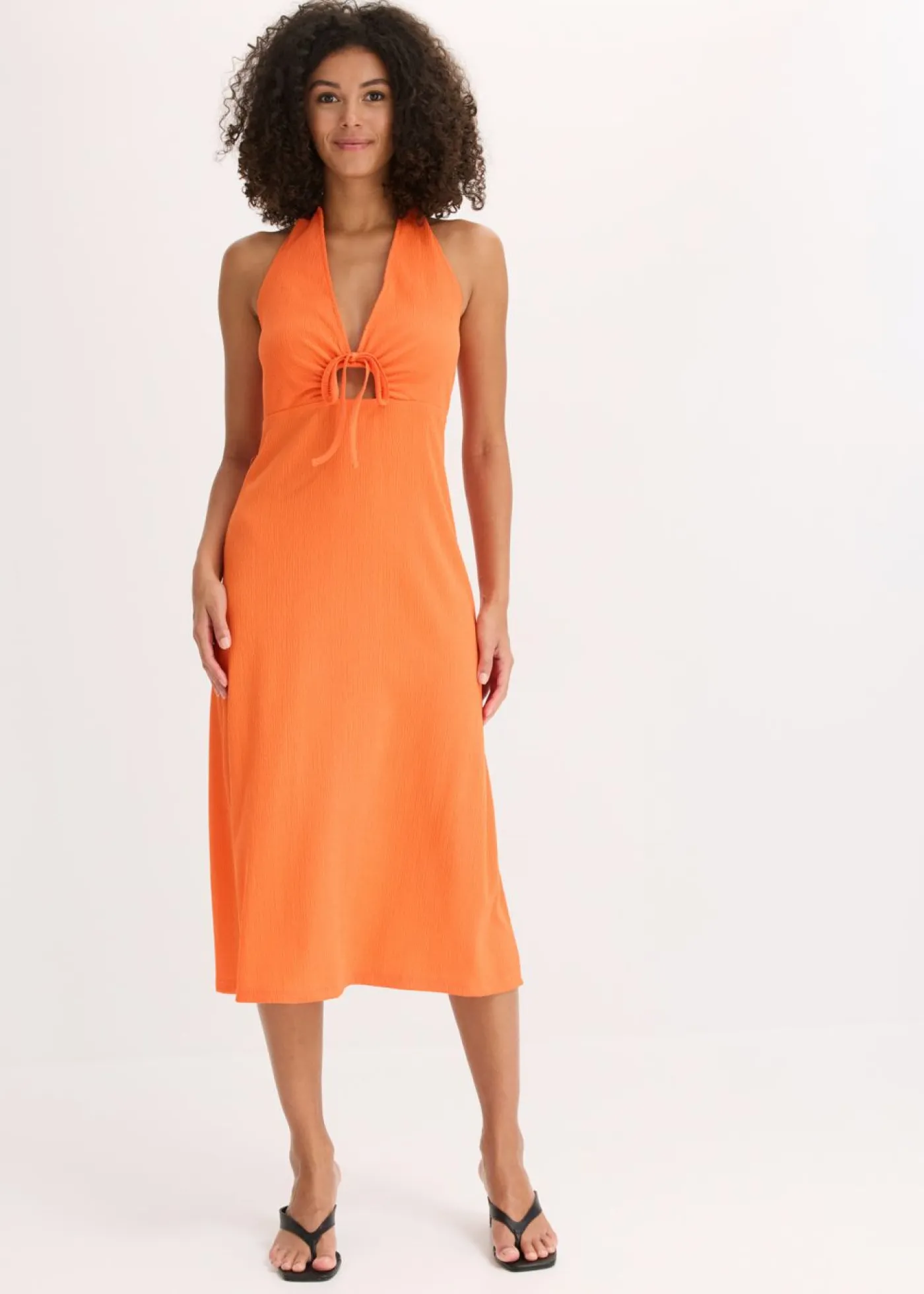 Sale Vestido de punto con aberturas Mujer Vestidos
