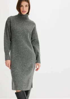 Best Vestido de punto con abertura Mujer Vestidos|Ropa De Punto