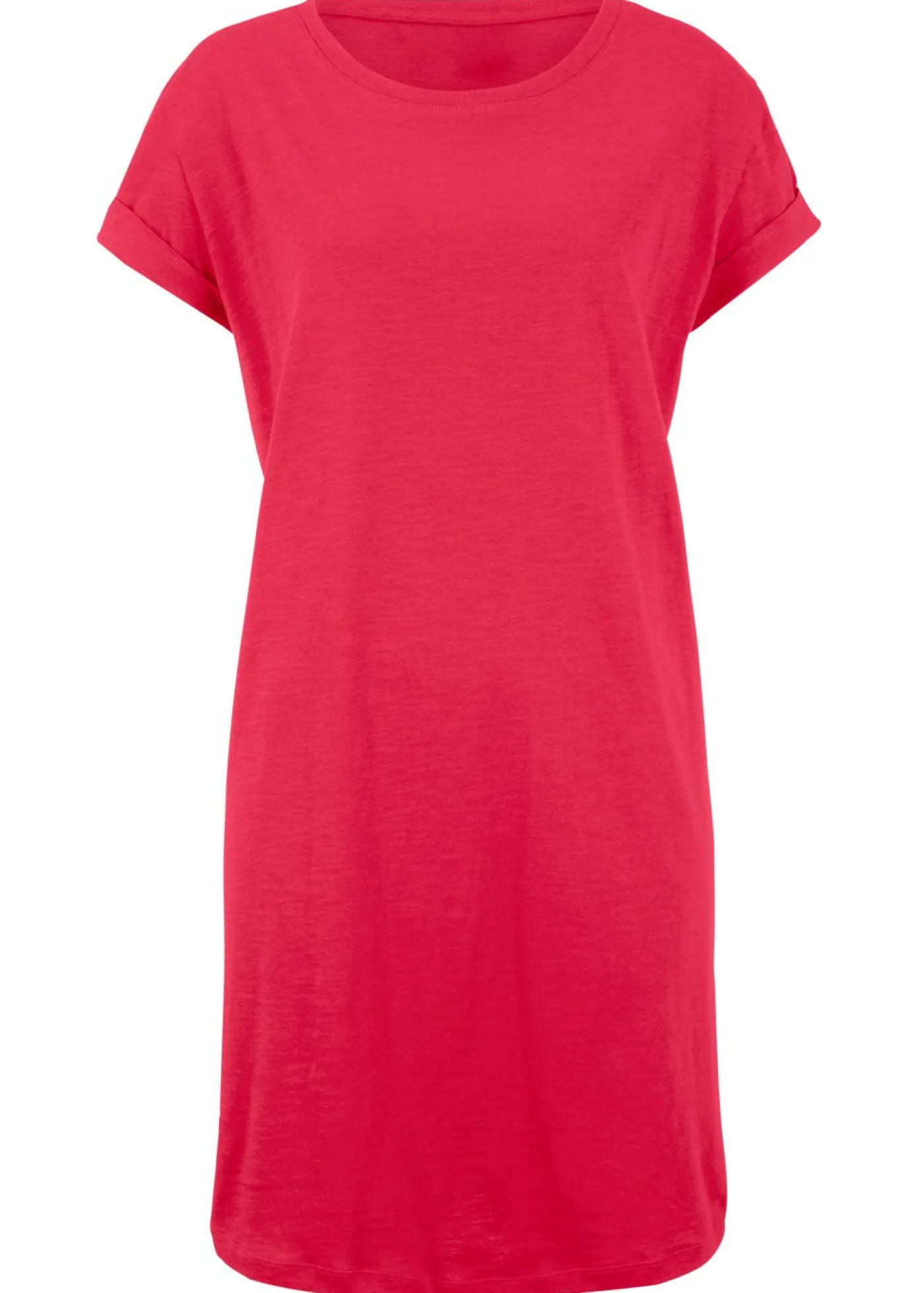 Sale Vestido de punto con algodón orgánico puro Mujer Básicos|Vestidos