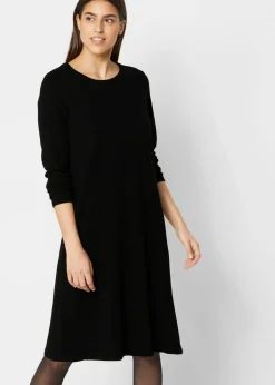 Clearance Vestido de punto con algodón reciclado Mujer Básicos|Vestidos