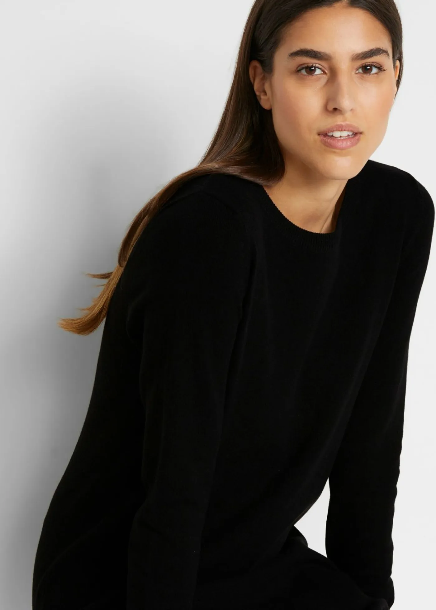 Clearance Vestido de punto con algodón reciclado Mujer Básicos|Vestidos