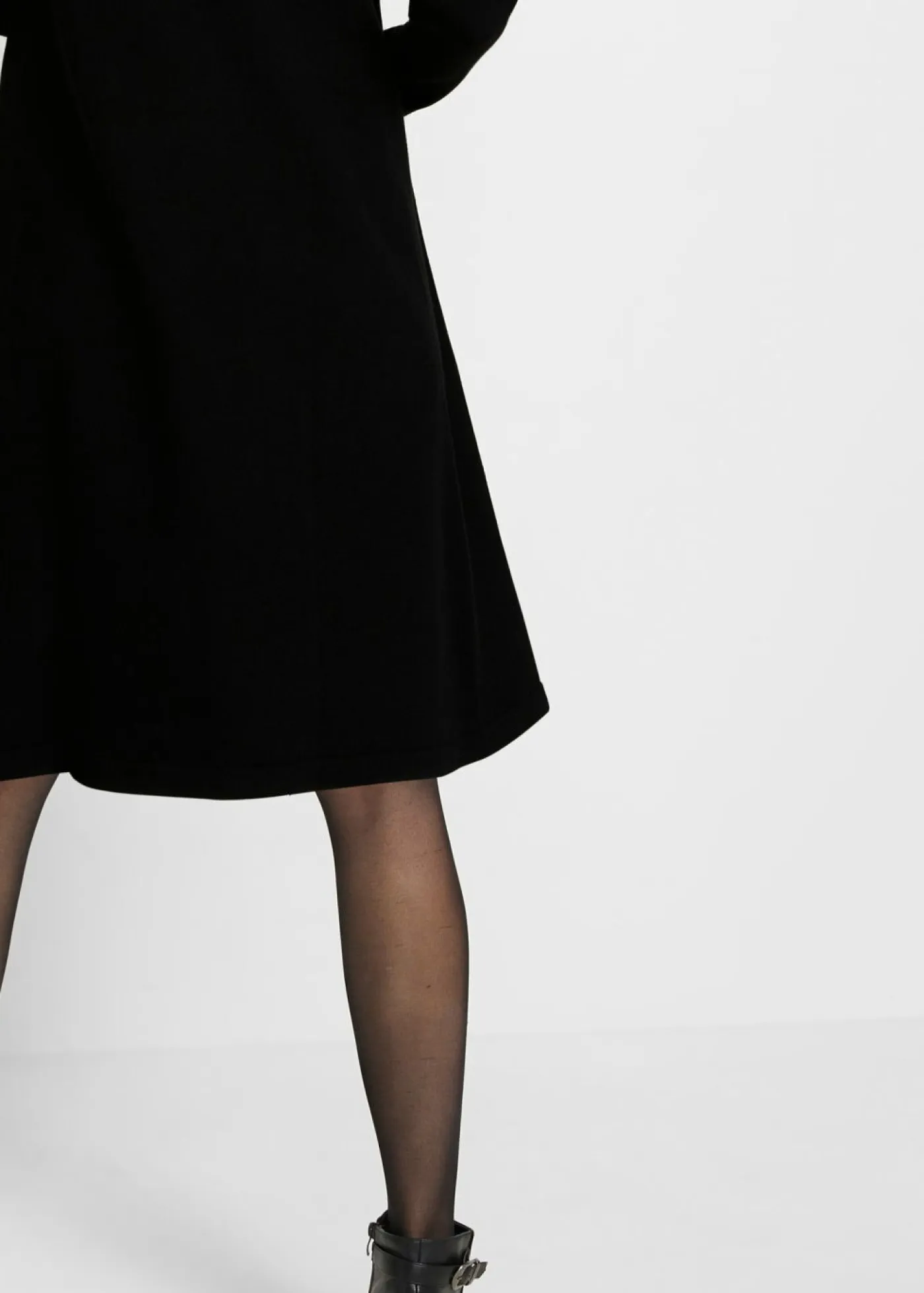 Clearance Vestido de punto con algodón reciclado Mujer Básicos|Vestidos