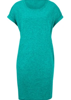 Clearance Vestido de punto con algodón orgánico puro Mujer Básicos|Vestidos