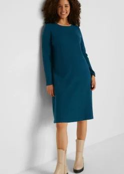 Hot Vestido de punto con algodón reciclado Mujer Básicos|Vestidos