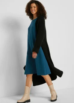Hot Vestido de punto con algodón reciclado Mujer Básicos|Vestidos