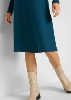 Hot Vestido de punto con algodón reciclado Mujer Básicos|Vestidos