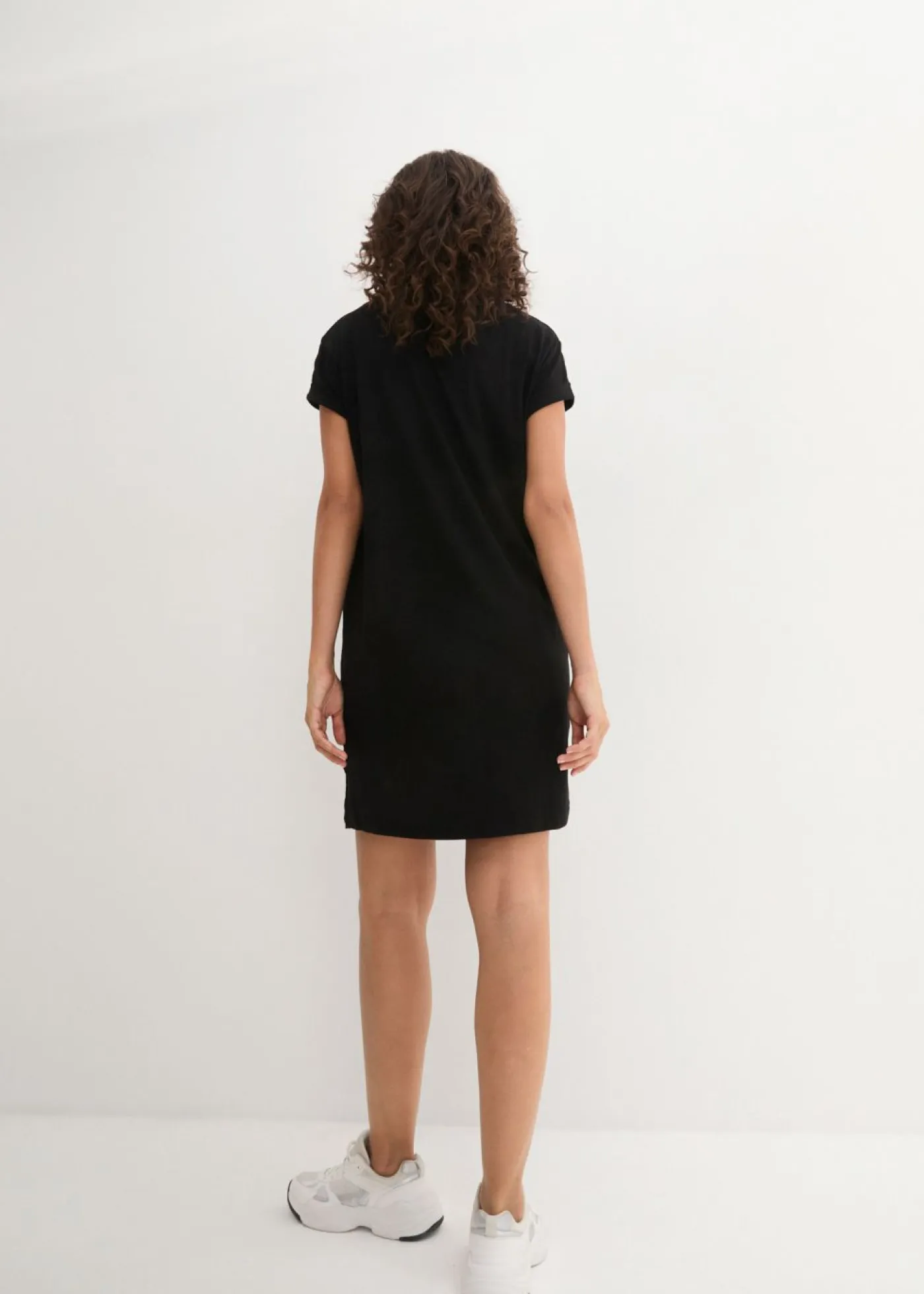 Sale Vestido de punto con algodón orgánico puro Mujer Básicos|Vestidos