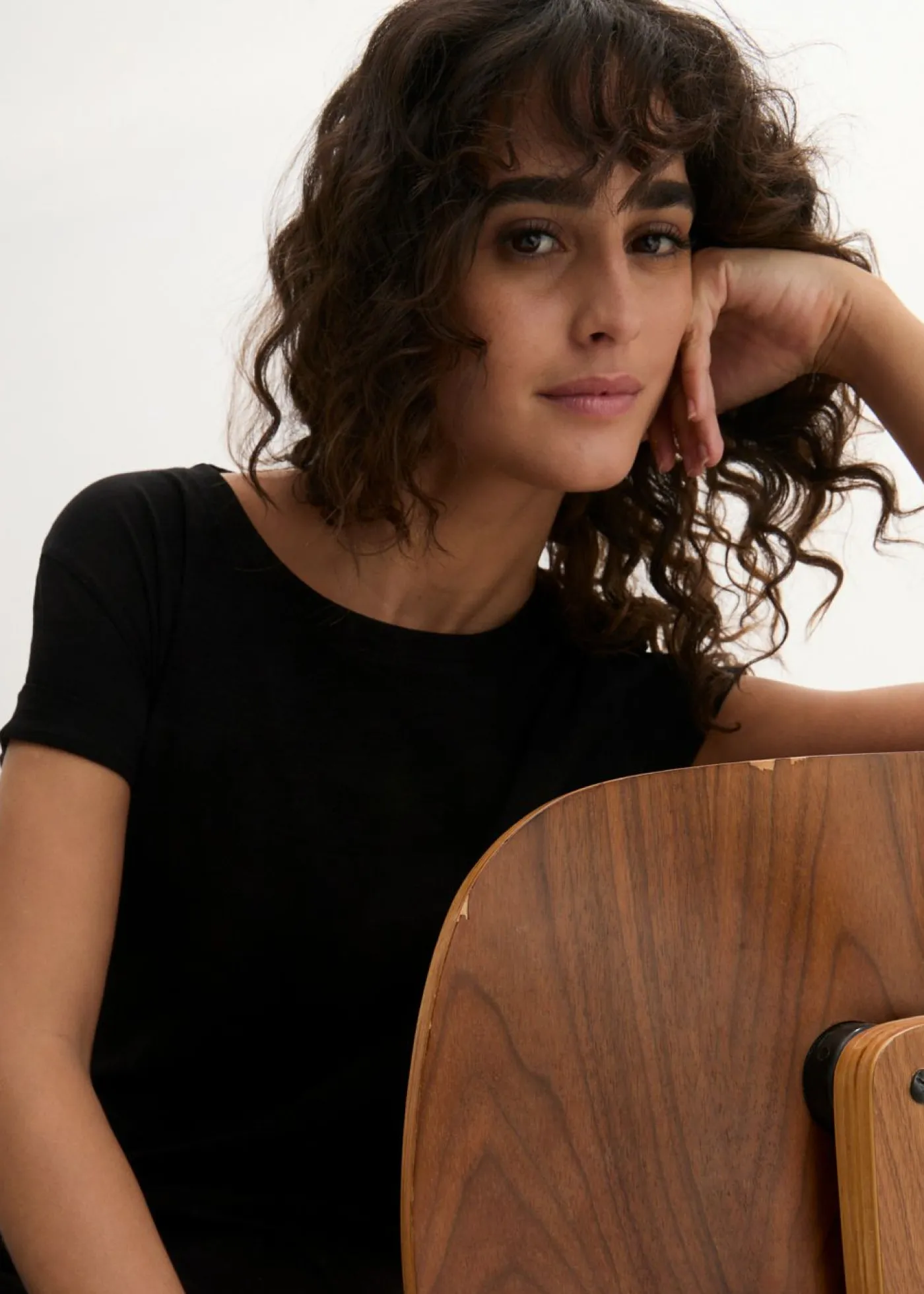Sale Vestido de punto con algodón orgánico puro Mujer Básicos|Vestidos