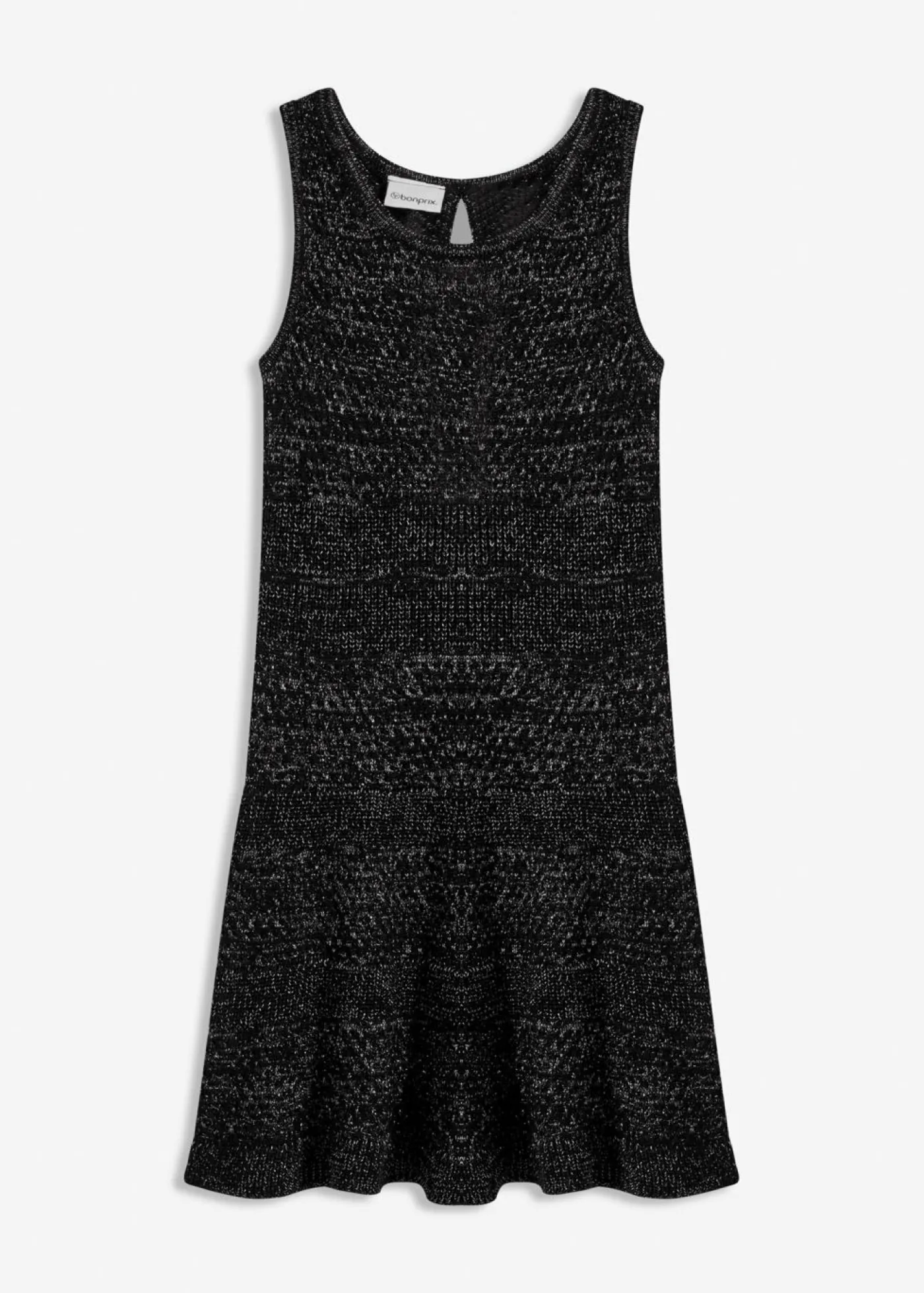 New Vestido de punto con aspecto de ganchillo Mujer Vestidos|Ropa De Punto