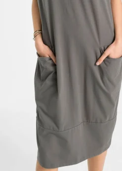 Sale Vestido de punto con bolsillos Mujer Vestidos|Novedades