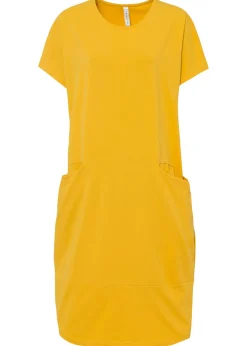 Clearance Vestido de punto con bolsillos Mujer Vestidos|Novedades