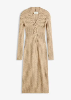 Sale Vestido de punto con contenido de lana Mujer Vestidos|Ropa De Punto