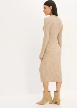 Sale Vestido de punto con contenido de lana Mujer Vestidos|Ropa De Punto