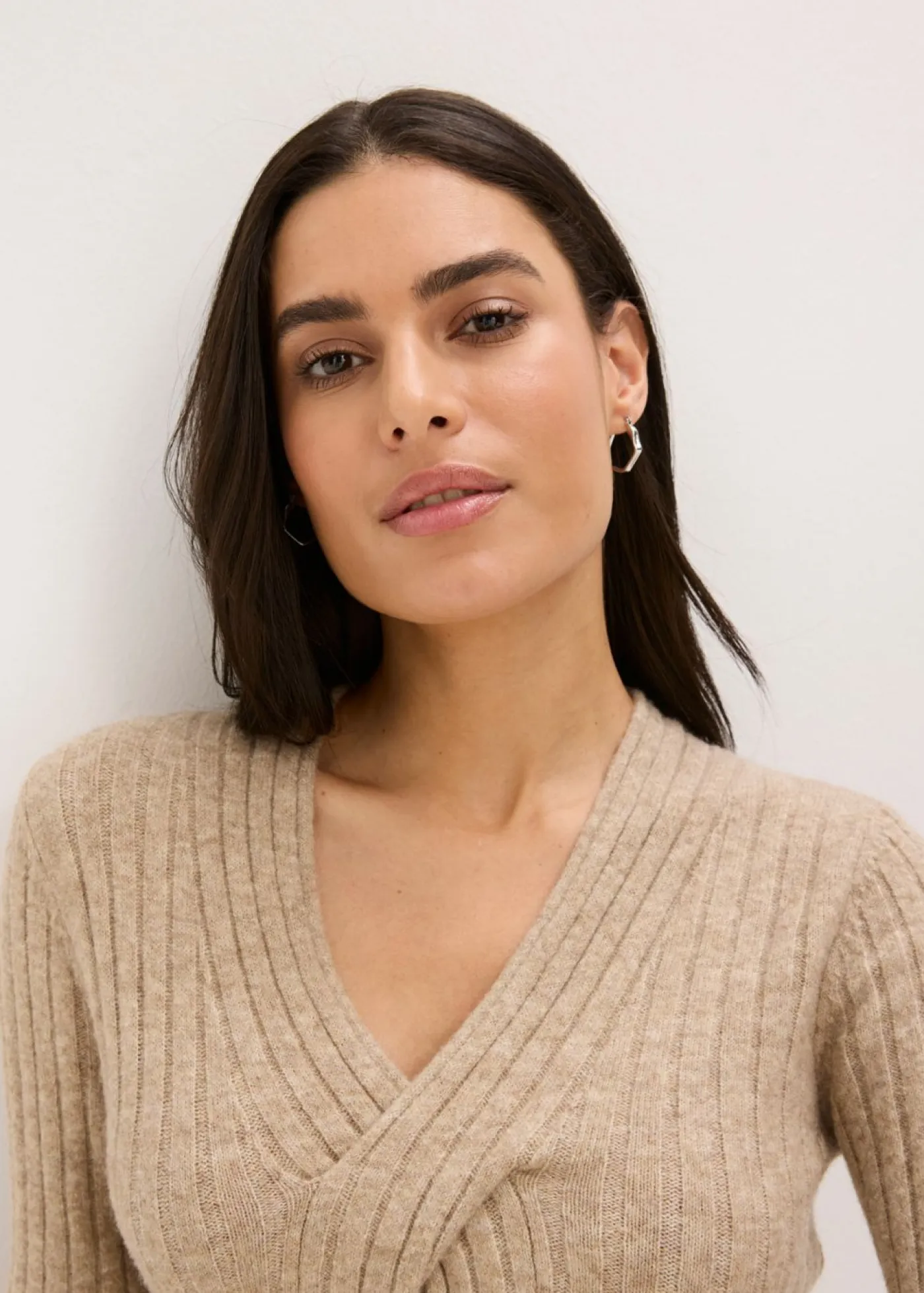Sale Vestido de punto con contenido de lana Mujer Vestidos|Ropa De Punto