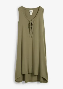 Clearance Vestido de punto con cordón Mujer Vestidos