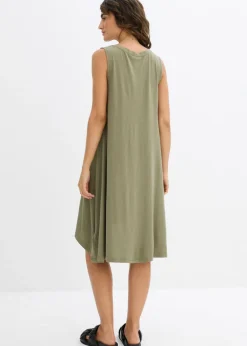 Clearance Vestido de punto con cordón Mujer Vestidos