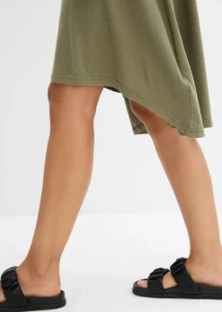 Clearance Vestido de punto con cordón Mujer Vestidos