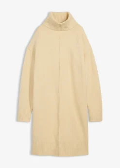 Outlet Vestido de punto con costura decorativa Mujer Vestidos|Ropa De Punto