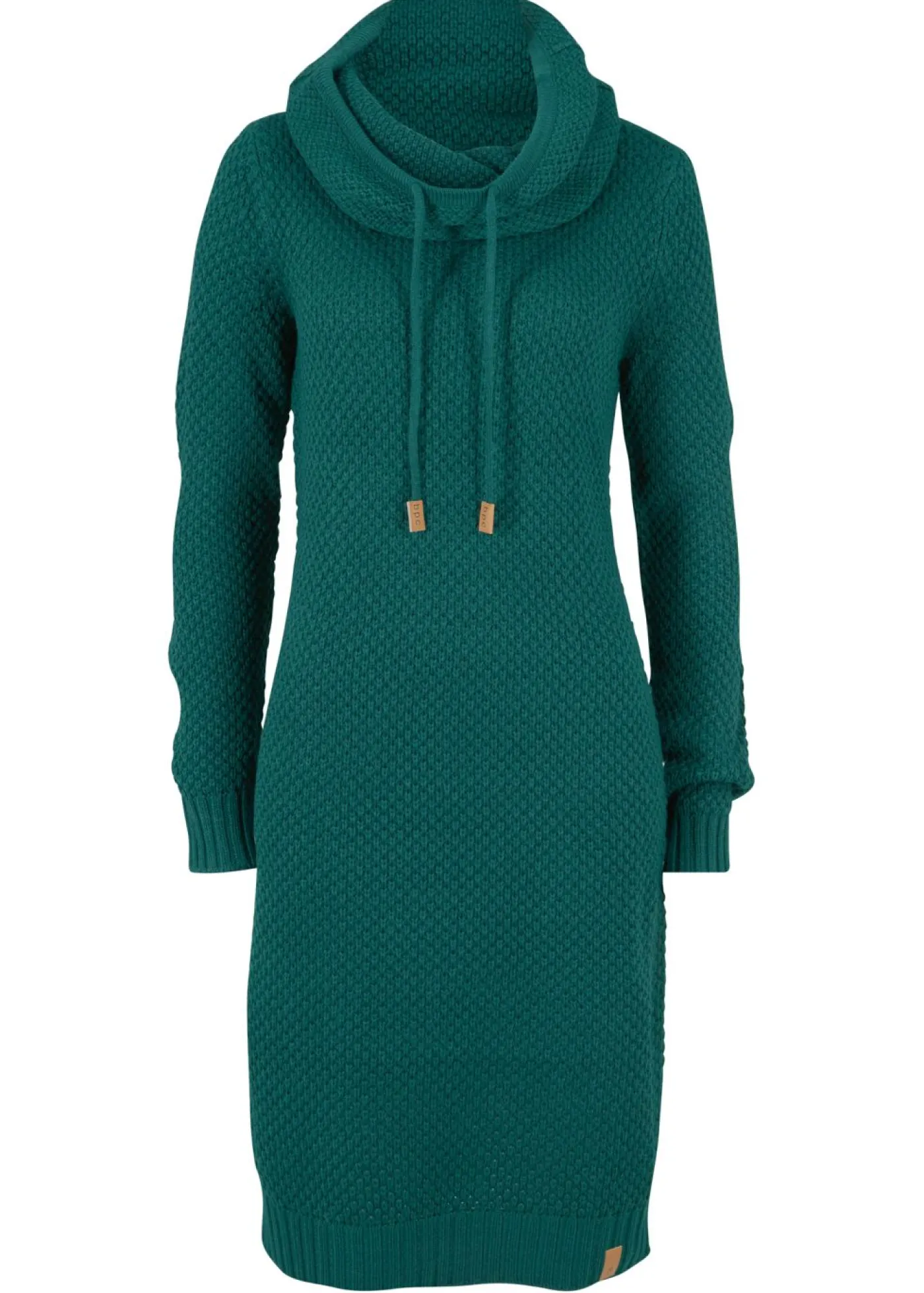 Discount Vestido de punto con cuello tipo chal Mujer Vestidos|Ropa De Punto