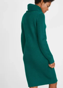 Discount Vestido de punto con cuello tipo chal Mujer Vestidos|Ropa De Punto